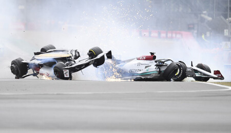 Formula 1'de korkutan kaza