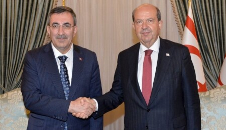 Ersin Tatar-Cevdet Yılmaz görüşmesi: KKTC’de güçlü ve kararlı bir yönetim olmasını arzu ediyoruz