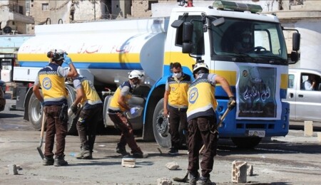 İngiltere'den Suriye Sivil Savunmasına 300 bin sterlinlik destek