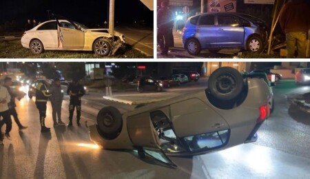 5 trafik kazasında 2'si ağır, 9 yaralı!