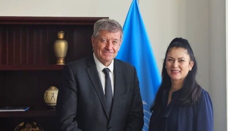 Kıbrıs Barış Kültürü Merkezi Genel Koordinatörü Samani, New York’ta görüşmeler yaptı