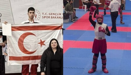 Yunus Alaçam Türkiye şampiyonu, Emine Öksüz Türkiye üçüncüsü oldu