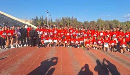 DAÜ, Cumhuriyet’in 42. yılına özel koşu etkinliği düzenledi