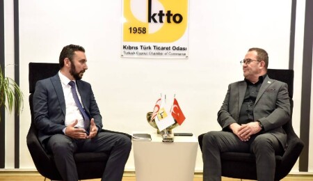TDP Milletvekili adayı Tacan Reynar, KTTO'yu ziyaret etti