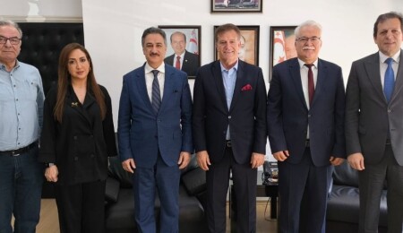 İTÜ ve Boğaziçi Üniversitesi Rektörleri, Bayındırlık ve Ulaştırma Bakanı Arıklı’yı ziyaret etti