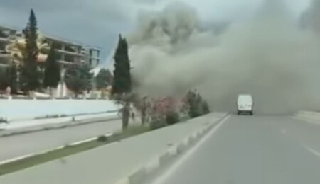 Gazimağusa’da bir işletmenin yardımcı evlerinde yangın çıktı!