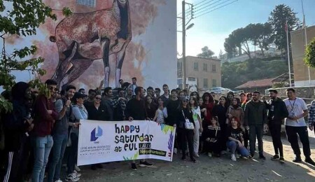 LAÜ öğrencilerine “Adım Adım Lefke Turu” düzenlendi