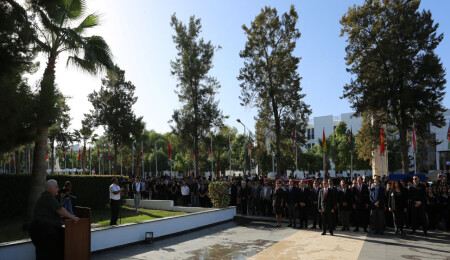 Atatürk LAÜ’de saygı ve özlemle anıldı