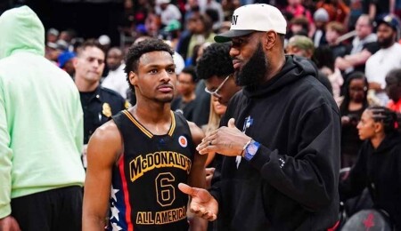 NBA'de bir ilk: LeBron James oğlu ile aynı takımda oynayacak