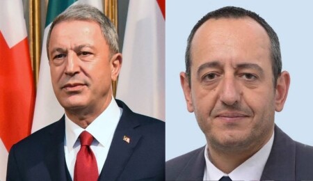 Heated Exchange in Copenhagen Over Cyprus Between Hulusi Akar and ELAM MEP Geadi