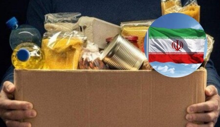İran diasporasından, İranlı öğrencilere gıda paketi desteği