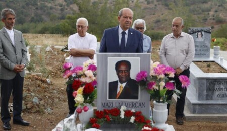 Cumhurbaşkanı Ersin Tatar, Mazlum Mercan’ı anma törenine katıldı