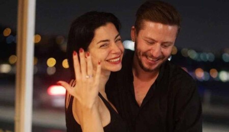 Merve Boluğur’a sevgilisi Mert Aydın’dan evlilik teklifi