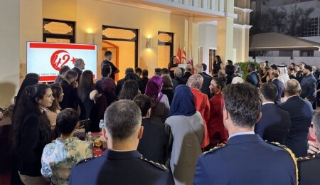 KKTC’nin 42. kuruluş yıldönümü Doha’da resepsiyonla kutlandı: KKTC modern bir devlettir