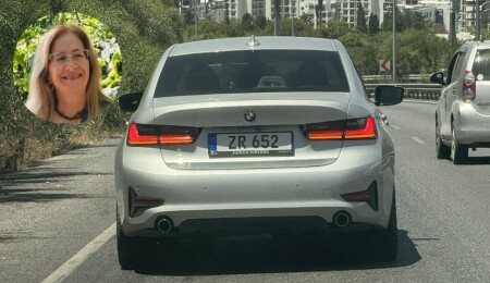 Girne’de trafikte maganda gerginliği: Leman Kutay polise şikâyetçi oldu