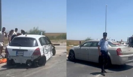 Nergisli Sütlüce Kavşağı’nda trafik kazası: Olay yerine ambulans sevk edildi