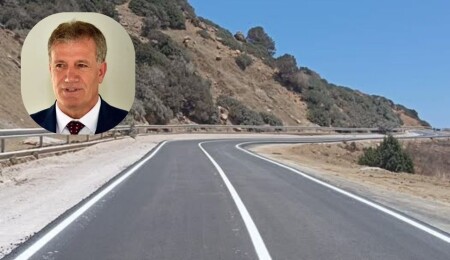 Erhan Arıklı duyurdu: Dipkarpaz-Manastır yolunda 5,2 kilometrelik asfaltlama tamamlandı