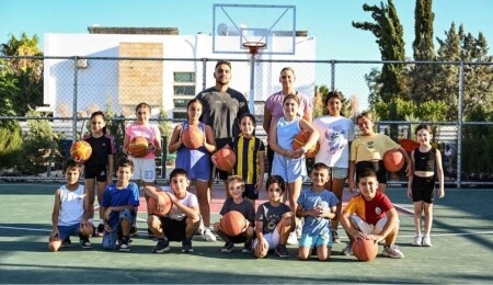 Gönyeli-Alayköy’de çocuklara yönelik basketbol kursları başladı