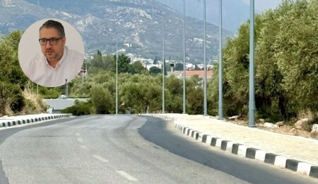 Ozanköy–Çatalköy yolu boyunca altyapı ve aydınlatma çalışmaları tamamlanıyor: Az laf çok iş!