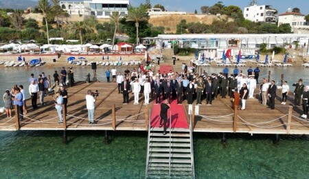 20 Temmuz, Yavuz Çıkartma Plajı ve Girne Atatürk Anıtı'nda düzenlenen törenler ile kutlandı