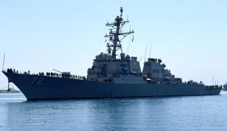 Güney Kıbrıs’ta demirleyen ABD donanması gemilerinin sayısı artıyor: USS Mahan Güney Kıbrıs'ta