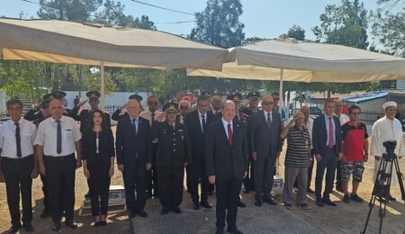 1956–1974 yılları arasında şehit olan Tuzla şehitleri anıldı