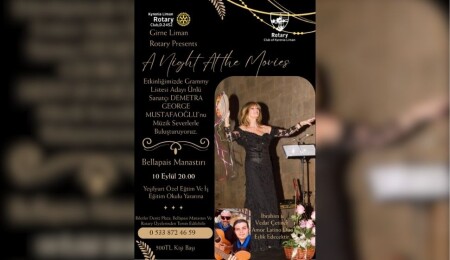 Kyrenia Liman Rotary Club’tan Demetra Mustafaoğlu konseri: Gelirler okul için kullanılacak
