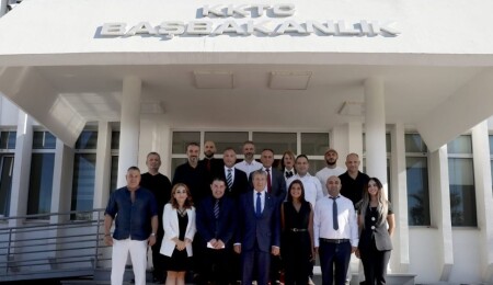 Memur Sen Üstel'i ziyaret etti: İki devletli çözüm Memur Sen’in kırmızı çizgisi