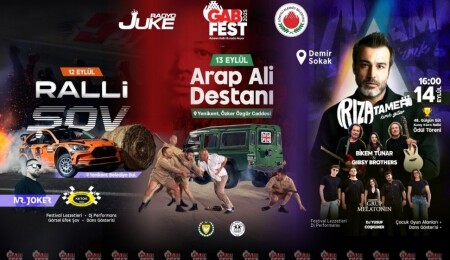 GABFEST 2025’te ralli, tiyatro ve müzik coşkusu