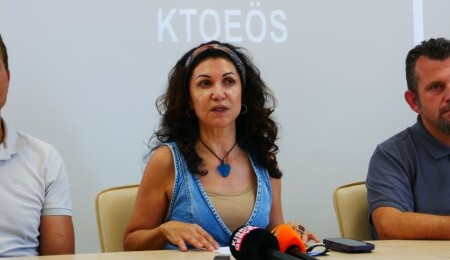 Selma Eylem: KTOEÖS, adamızda çözüm, barış, birleşik federal Kıbrıs’tan yanadır, taraftır!