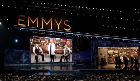 Emmy ödül töreninde Javier Bardem dahil bazı ünlüler İsrail'i protesto etti