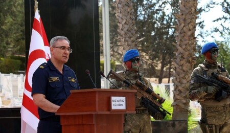 Türkiye Cumhuriyeti Milli Savunma Bakanlığı, haftalık basın bilgilendirme toplantısını Girne'de yaptı