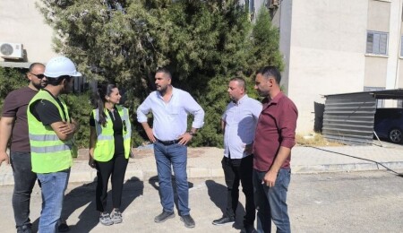 Güzelyurt Sosyal Konut Projesi'nde çalışmalar son hız devam ediyor