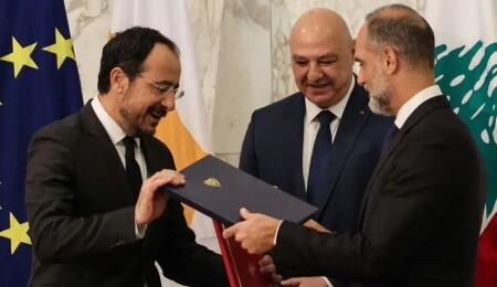 Güney Kıbrıs 5 kilometrelik Münhasır Ekonomik Bölge alanını Lübnan'a devretti!