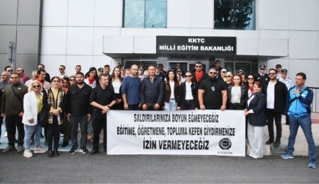 KTOEÖS, üyelerine açılan disiplin soruşturmasını protesto etti: Bakan talimat alıyor iddiası