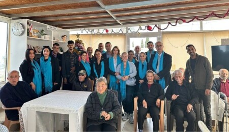 TAM Parti’den Lapta Huzurevi’ne yeni yıl öncesi ziyaret