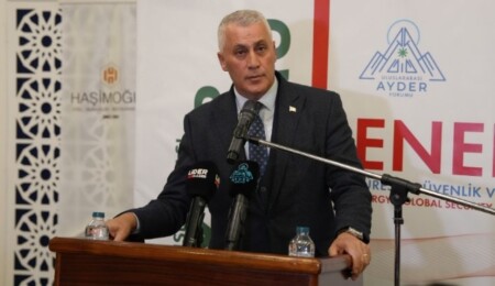 Olgun Amcaoğlu uluslararası forumda konuştu: Görünürlük ve Türk Devletleriyle iş birliği vurgusu