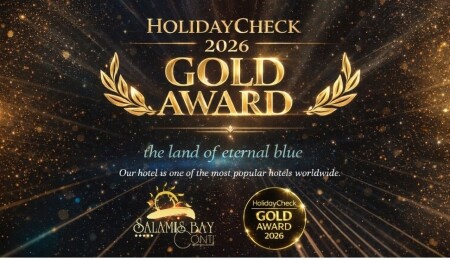 Salamis Bay Conti Resort Hotel’e HolidayCheck Golden Award