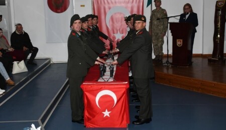 Güvenlik Kuvvetleri’nde yedek subay ve asteğmen ant içme töreni