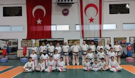 Siyah kuşak ve dan sınavında ilk 2 gün tamamlandı