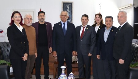 Nazım Çavuşoğlu, Milli Olimpiyat Komitesi ile görüştü: Amacımız spor yapan bir nesil yetiştirmek