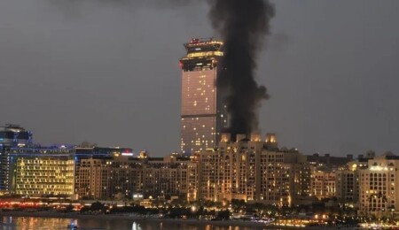 BAE: Dubai Uluslararası Havalimanı çevresinde İHA saldırısı sonucu yangın çıktı