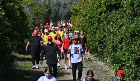 23'üncü Orkide Yürüyüşü Lefke’de gerçekleşti: Gelirler kanser araştırmalarına aktarılacak