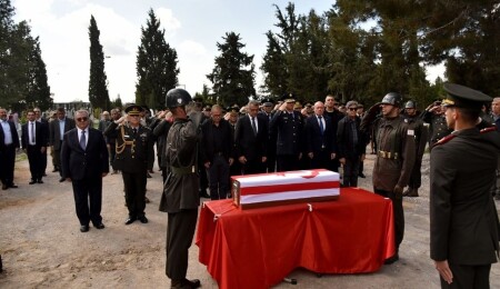 1964 yılında kaybolan Şehit Reşat Ahmet askeri törenle defnedildi