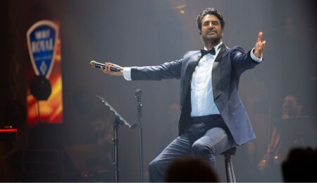 Mahsun Kırmızıgül'den, Merit Royal Diamond Otel'de müzik ziyafeti