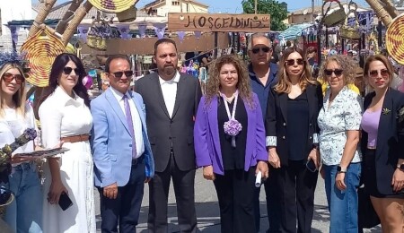 Hüseyin Çavuş, Mormenekşe Kültür, Sanat ve Üretici Festivali'ni ziyaret etti