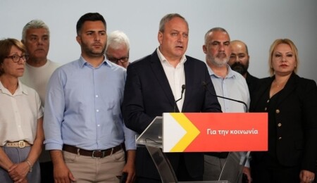 Kıbrıslı Türk sendikalar ile AKEL arasında Kıbrıs sorunu görüşmesi