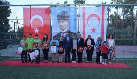 Sivil Savunma ve Eğitim Bakanlığı, yarışma ödüllerini takdim etti