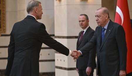 Recep Tayyip Erdoğan, AB Delegasyonu ile 4 büyükelçiyi kabul etti