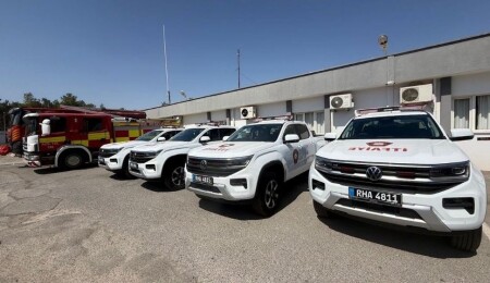 İtfaiye filosu 7 yeni araçla güçlendirildi